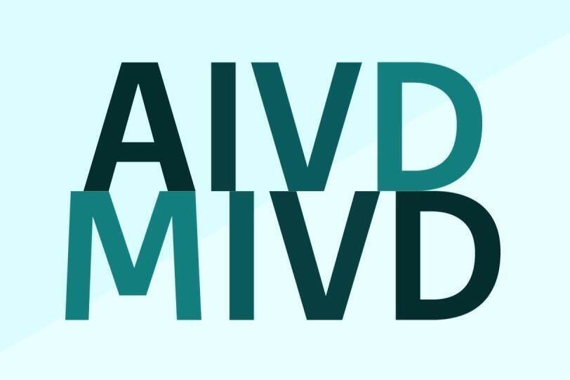 Logo MIVD en AIVD